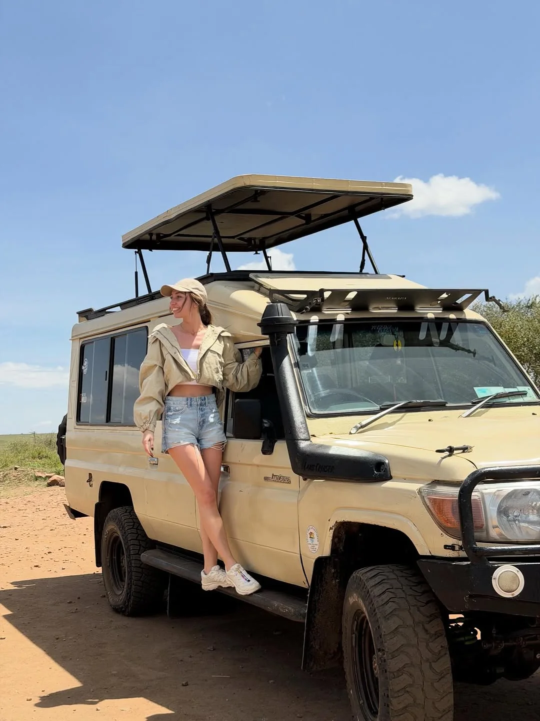 Guest enjoying an AfroEast Adventures safari