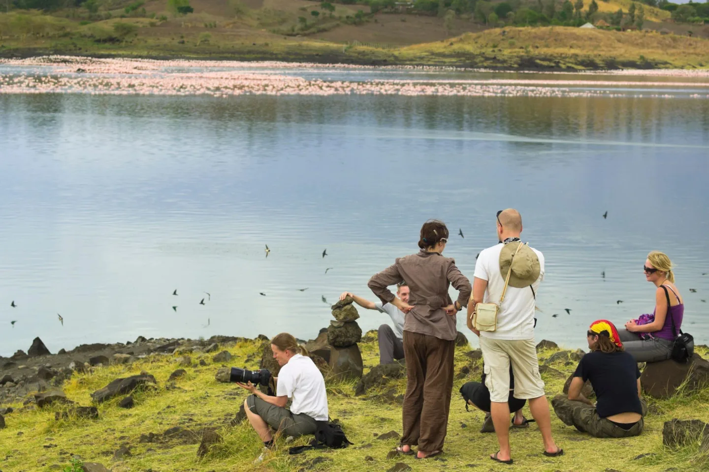 Lake Momella Arusha walking safari scaled 1